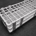 thumbnail image 4 of 9 Pcs Plastic Test Tube Holders, 60 Holes, for 16 mm Test Tubes, White, Detachable Lab Test Tube Rack Holder (60 Holes), 4 of 6