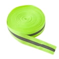 thumbnail image 1 of Muka 109 Yards Personal Protective Safety Tape Reflective Ribbon, Neon Green, 1 of 5