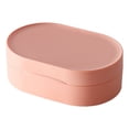 thumbnail image 1 of Naiovety Caja de almacenamiento de cepillos, estuche portátil impermeable a prueba de polvo, contenedor, accesorio de ducha para baño al aire Cocina y Comedor Rosado, 1 of 6