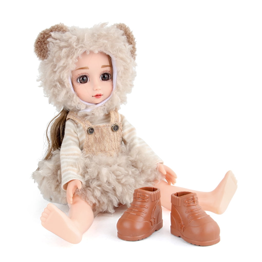 Toma Baby Doll Exquisite Dolly Girls Movable DurablePlay Stuffed Toy