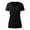 Black, variant on T Shirts for Women Short Sleeve Square Neck Basic Tee Shirt Slim Fit Summer Clothes Womens Casual Tops