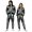 Z79-Black, variant on Men's Skeleton Halloween Jumpsuit Costume, Black bone-printed skeleton One-Piece, Breathable Air-Layer Polyester, Sizes