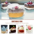 10 Pcs HeartShaped Aluminum Foil Box Baking Pan Cake Pans Bowl with Lids Tins Decorative