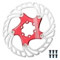 thumbnail image 1 of 160mm/180mm/203mm Floating Brake Disc Rotor with 6 Bolts for MTB Mountain Road Bike, 1 of 7