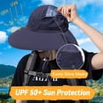 thumbnail image 4 of Adventure-Ready Wide Brim Hat - UPF 50+ with Detachable Face Cover for Safari, Fishing & Hiking, 4 of 8
