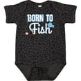 thumbnail image 3 of Inktastic Born to Fish Go Fishing Boys or Girls Baby Bodysuit, 3 of 5