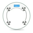 thumbnail image 6 of GJX Glass Bathroom Scale Round,Digital Bath Scale for Body Weight,Bathroom Body Scale,Battery Included,Clear Round Platform, 6 of 7