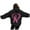 Black, variant on GEWSEY Womens Cancer Awareness Hoodies Ribbon Graphic Fall Winter Fleece Oversized Sweatshirt With Pocket (Red, L)