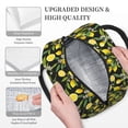 thumbnail image 3 of Salouo Lemon Fruits Flowers Leaves for Insulated Lunch Bag for Women/Men - Leakproof Cooler Tote Bag Organizer - Reusable Lunch Box for Office Picnic Hiking Beach-One Size, 3 of 6