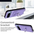 thumbnail image 5 of Allytechgroup Google Pixel 9 Wallet Case for Women Men, Premium PU Leather Shockproof Hand Wrist Slim Fit Back Cover Phone Case for Google Pixel 9, Purple, 5 of 6