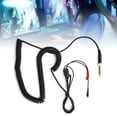 thumbnail image 3 of Auriculares Cable de Audio de 3.5 mm, Cable en Espiral Duradero en Espiral HD Sound parauriculares para HD25, 3 of 7