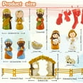 thumbnail image 5 of Christmas Advent Calendar With 24 Pieces Christmas Countdown Set With Mary And Animals For Holiday Family Tradition, 5 of 5