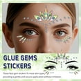 thumbnail image 5 of Kokovifyves Beauty Tools Rhinestone Face Rhinestone Face SelfAdhesive Stickers Glitter Stones for Makeup Festivals Parties and Carnival, 5 of 5