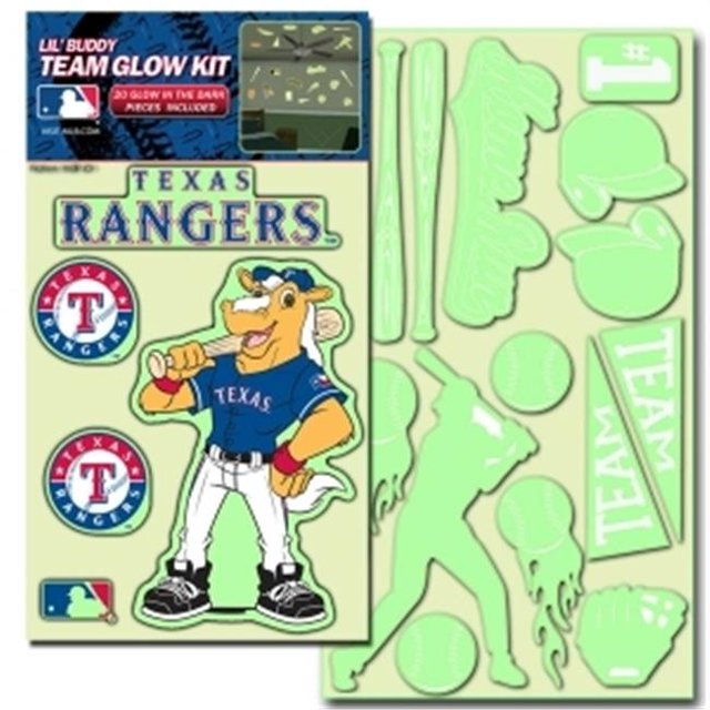 Texas Rangers Decal Lil Buddy Glow in the Dark Kit