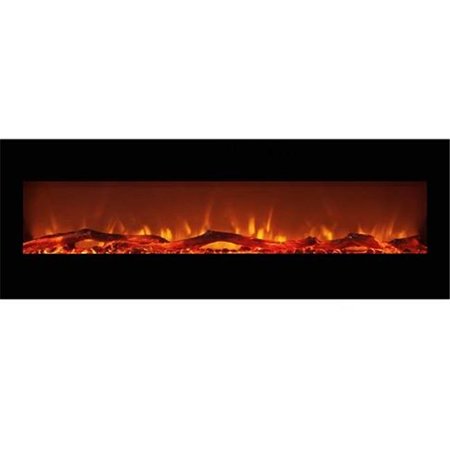 Moda Flame Mfe5095log 95 In Grand Log Wall Mounted Electric