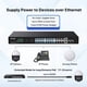 thumbnail image 3 of Conmutador PoE Tenda TEG1128P de 24 puertos Gigabit con 24 puertos PoE+ de 410 W, 3 of 6