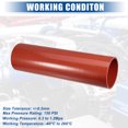 thumbnail image 4 of Unique Bargains 400mm 15.75' Long Universal Car Straight Silicone Coupler Turbo Pipe Replacement Red, 4 of 6