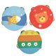 thumbnail image 4 of Campana de mano para bebé y niño de 10 cm, tambor de palmas, pandereta, sonajero, instrumento musical (patrón aleatorio), 4 of 7