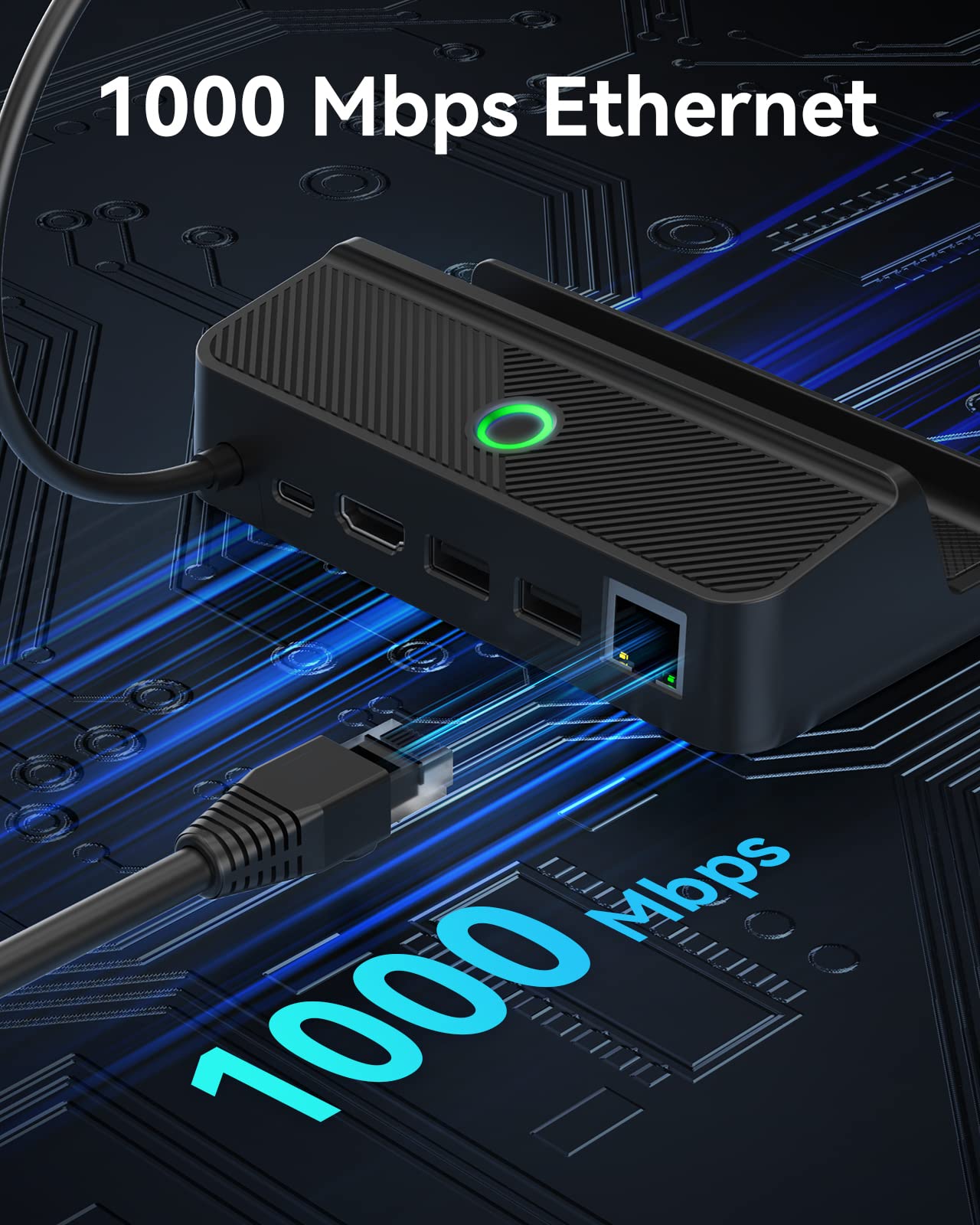 Dockingstation Für Steam Deck & ROG Ally – 10-in-1 Hub Mit 4K@60Hz, 100W Aufladung, Dual-Lüfter & 5x USB