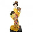 thumbnail image 2 of Kuntesetty Ethnic Japanese Geisha Dolls 9 inch Miniature Figurines Traditional Asian Geisha G, 2 of 9