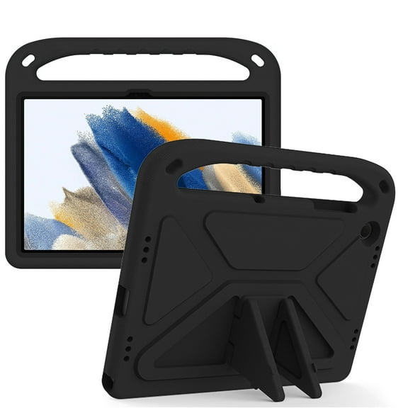 TECH CIRCLE Case for Galaxy Tab A9 Plus 2023 Tablet - Lightweight Portable Handle Case Shockproof Durable Rugged EVA Cover with Kickstand for Galaxy Tab A9  (11") Model SM-X210 Android Tablet, Black
