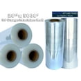 thumbnail image 2 of 20"x5000' Stretch Film/ Pallet Wrap 40 Machine Rolls 80 Gauge Industrial Strengh 20 Microns Clear Cling Durable Adhering Packaging for Moving Heavy Duty Shrink Wrap Film by WholesaleArtsFrames-com, 2 of 6