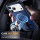 thumbnail image 2 of For iPhone 17 Pro Max Magnetic Case TPU + PC Shockproof Phone Cover with Dual Hole Kickstand -, 2 of 5