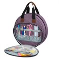 thumbnail image 4 of Bolsa de almacenamiento para bordado Shinyzone Oxford en punto de cruz, color morado, 4 of 8
