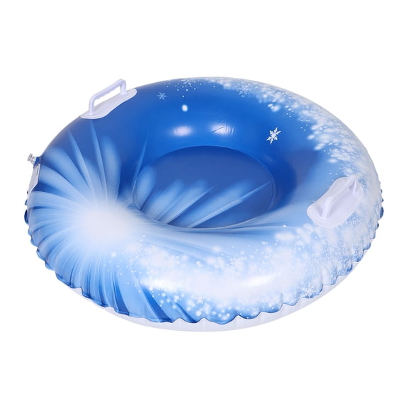 FOMIYES PVC Inflatable Snow Tube Multi-Color for Comfortable Winter Sledding