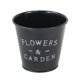 thumbnail image 1 of Maceta para jardín, maceta de escritorio, barril de almacenamiento, decoración para exteriores e interiores. Negro Sin asas, 1 of 9