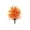 Orange, variant on Outdoor Artificial Flowers, UV Resistant Faux Plants Realistic Silk Plastic Decor for Porch Patio Garden Decorations