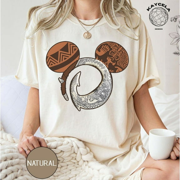 Maui Mickey Ears T-Shirt Comfort Colors, Moana Maiu, Disneyworld, Disney Family Shirt