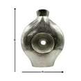 thumbnail image 6 of Bergamo Art 18 Inch Tall Decorative Handmade Aluminum Bottle Flower Vase, 6 of 6