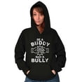 thumbnail image 4 of Be A Buddy Not A Bully Friendly Cute Unisex Plus Fleece Graphic Hoodie Brisco Brands 2X, 4 of 5