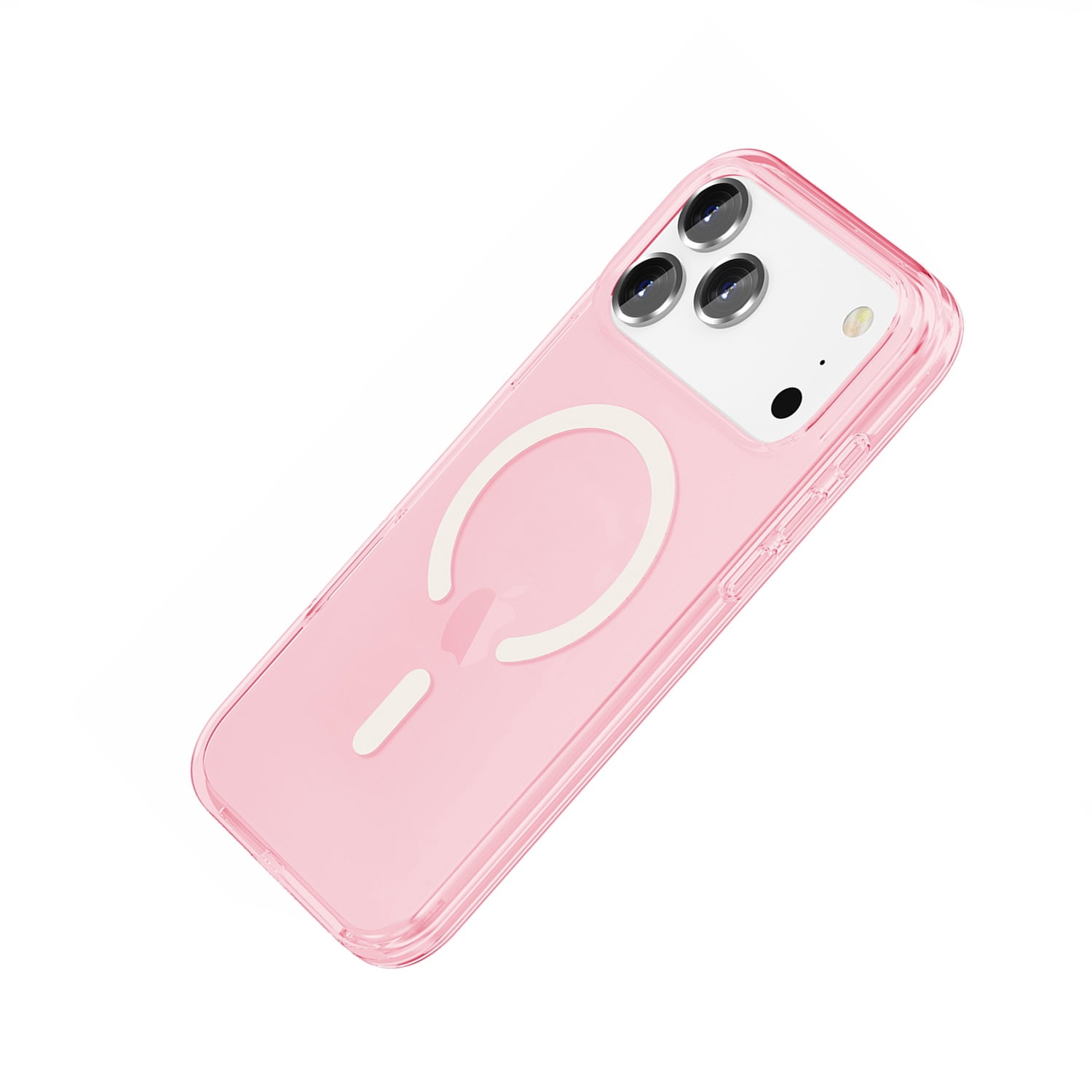 Transparent Color Case with Magsafe for iPhone 17 Pro Max - Pink