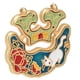 thumbnail image 1 of Colgante colorido de la cerradura del arte, colgante retro chino de la cerradura de la paz de la cerradura de la decoración del esmalte de la cerradura de la porcelana máxima comodidad, 1 of 8