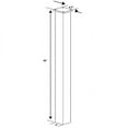 thumbnail image 4 of Mail Boss In Ground Steel Mounting Mailbox Post, Wood Grain, 4 of 6