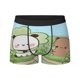 thumbnail image 2 of Calzoncillos tipo bóxer transpirables para hombre, ropa interior, regalo, con diseño de oso panda, Bubu Dudu, 2 of 5