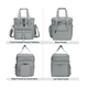 thumbnail image 2 of Loncheras Térmicas Bolsa De Gran Capacidad Fiambrera 18l Belug Gris, 2 of 3