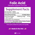 thumbnail image 3 of HealthFare Folic Acid 1000mcg | 300 Veg Tablets | Vitamin B9 | Vegetarian, Non-GMO, Gluten-Free | Made in the USA, 3 of 7