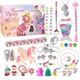 thumbnail image 4 of Calendario de Adviento 2024 Calendario de Adviento de Navidad Caja de regalo para niñas Niños DIY Joyería Horquilla Juguete Calendario de cuenta regresiva de 24 días Regalos de Navidad de Año Nuevo, 4 of 5