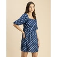 thumbnail image 3 of Moomaya Whimsical Printed Short Sleeve Shift Dress - Fun And Playful Day Dress, 3 of 9