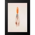 thumbnail image 2 of Larson, Nathan 13x18 Black Modern Framed Museum Art Print Titled - Floating Feathers I, 2 of 5