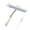 White, variant on Bathroom Glass Wiper Squeegee,10" Silicon Class Scraper,Streak-Free Silicone Blade,2PC (White)