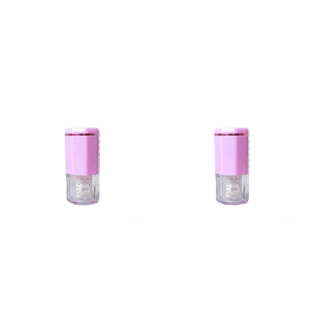 Lavadora de lentes Qarigey Caja de remojo 5V 0.2W Automático Inteligente Hogar 2piezas Rosado