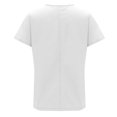 thumbnail image 4 of Womens 100% Linen Casual Cap Sleeve Tops Basic Summer Loose Fit Blouse, 4 of 7