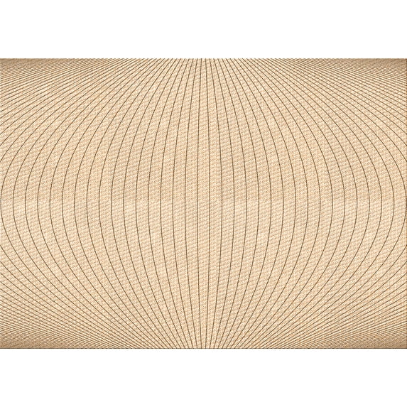 Ahgly Company Machine Washable Indoor Rectangle Transitional Brown Sand Brown Area Rugs, 5' x 7'