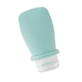 thumbnail image 3 of Botella de viaje de silicona, regalos portátiles, tapa de bloqueo para champú, acondicionador, loción Verde Gris, 3 of 8