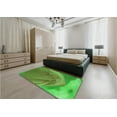 thumbnail image 4 of Ahgly Company Indoor Rectangle Patterned Seaweed Green Area Rugs, 7' x 10', 4 of 6