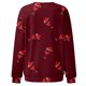 thumbnail image 3 of Gibobby Sudadera de Navidad para mujer Blusa de manga larga con cuello en O para mujer, para uso diario, en casa, al libre, con estampado navideño(Vino,G), 3 of 5